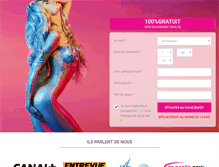 Tablet Screenshot of love-libertin.com